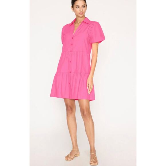 Brochu Walker Havana Mini Dress size L large - Picture 1 of 5